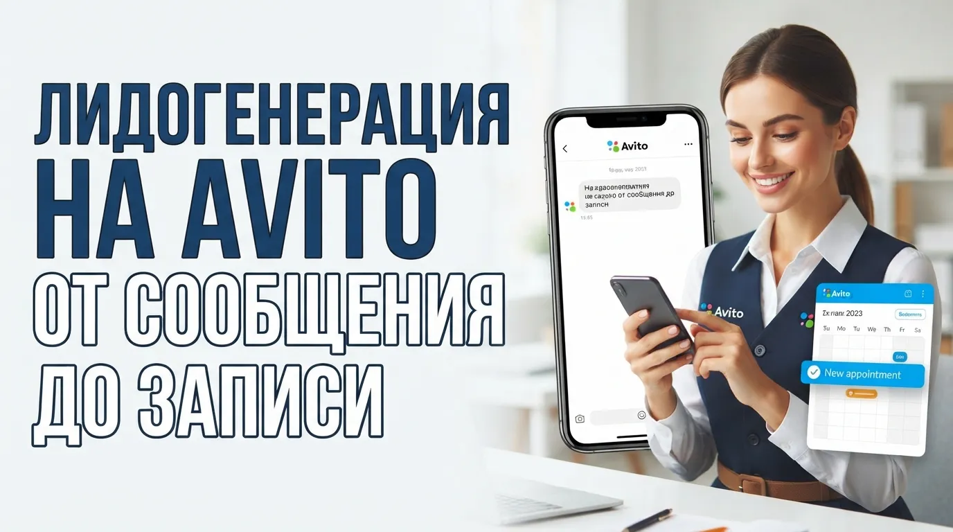 Использование Авито для сбора лидов в сфере услуг: от первого сообщения до записи
