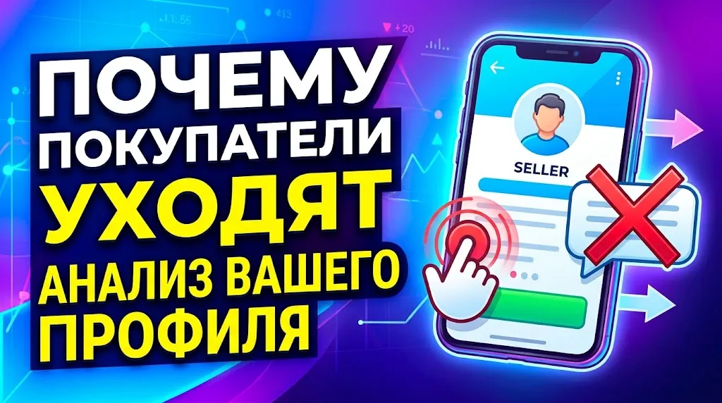 Анализ юзабилити профиля: почему покупатели уходят, не написав сообщение