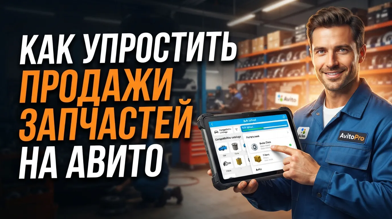 Как продавать автозапчасти на Авито: работа с каталогами совместимости и массовой загрузкой