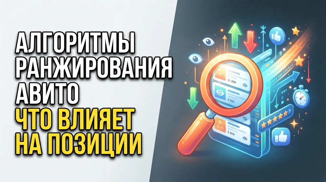 Как алгоритмы Авито ранжируют объявления: влияние поведенческих факторов