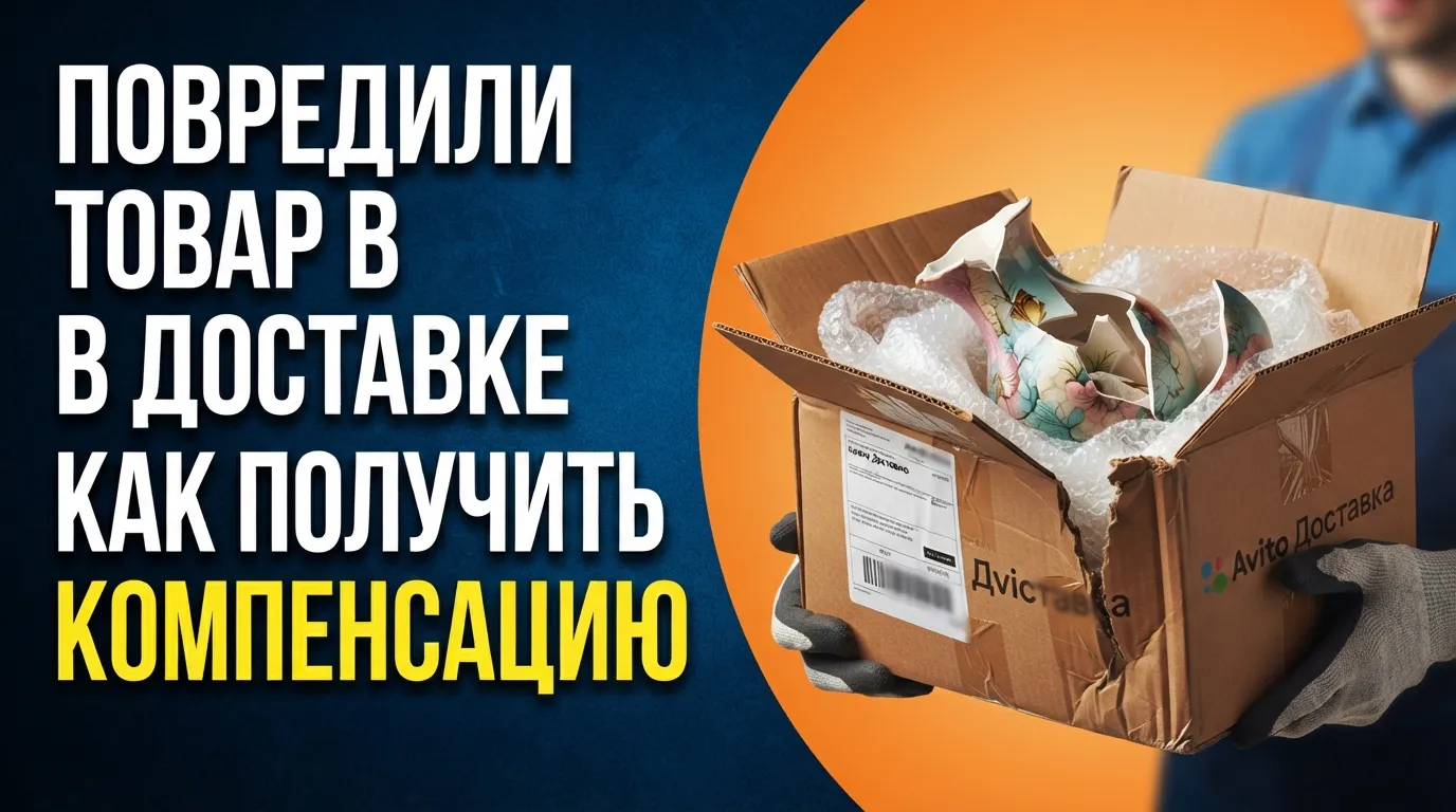 Как получить компенсацию от Авито при повреждении или утере товара в доставке: пошаговое руководство