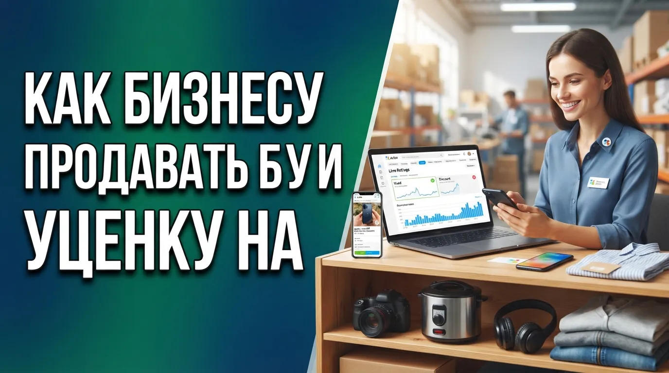 Как работать с уцененными и б/у товарами в коммерческом аккаунте на Авито