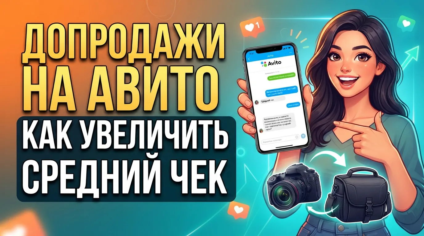 Кросс-сейл на Авито: как продавать сопутствующие товары через чат и описание