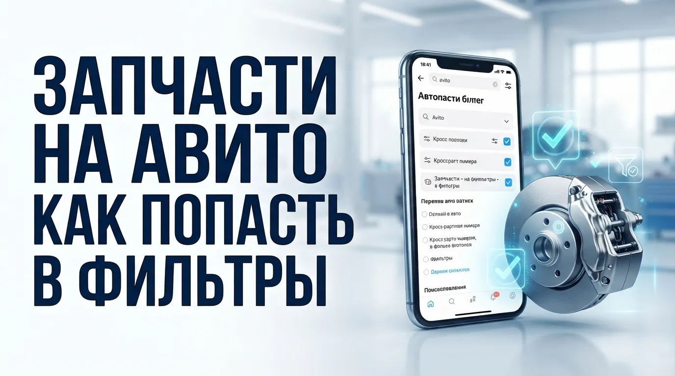 Особенности размещения объявлений в категории «Автозапчасти» на Авито: кросс-номера, совместимость и фильтры