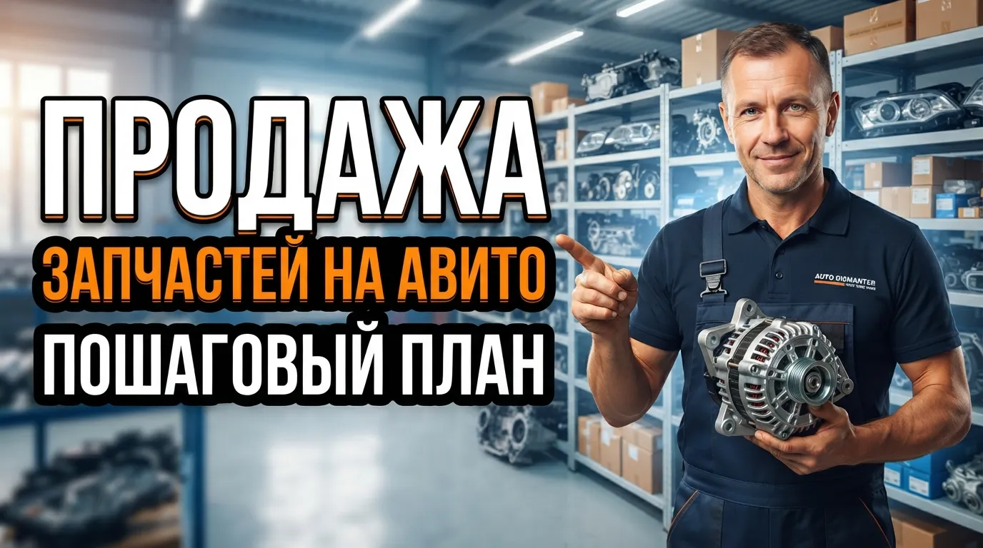 Как продавать автозапчасти на Авито: пошаговое руководство для магазинов и авторазборов