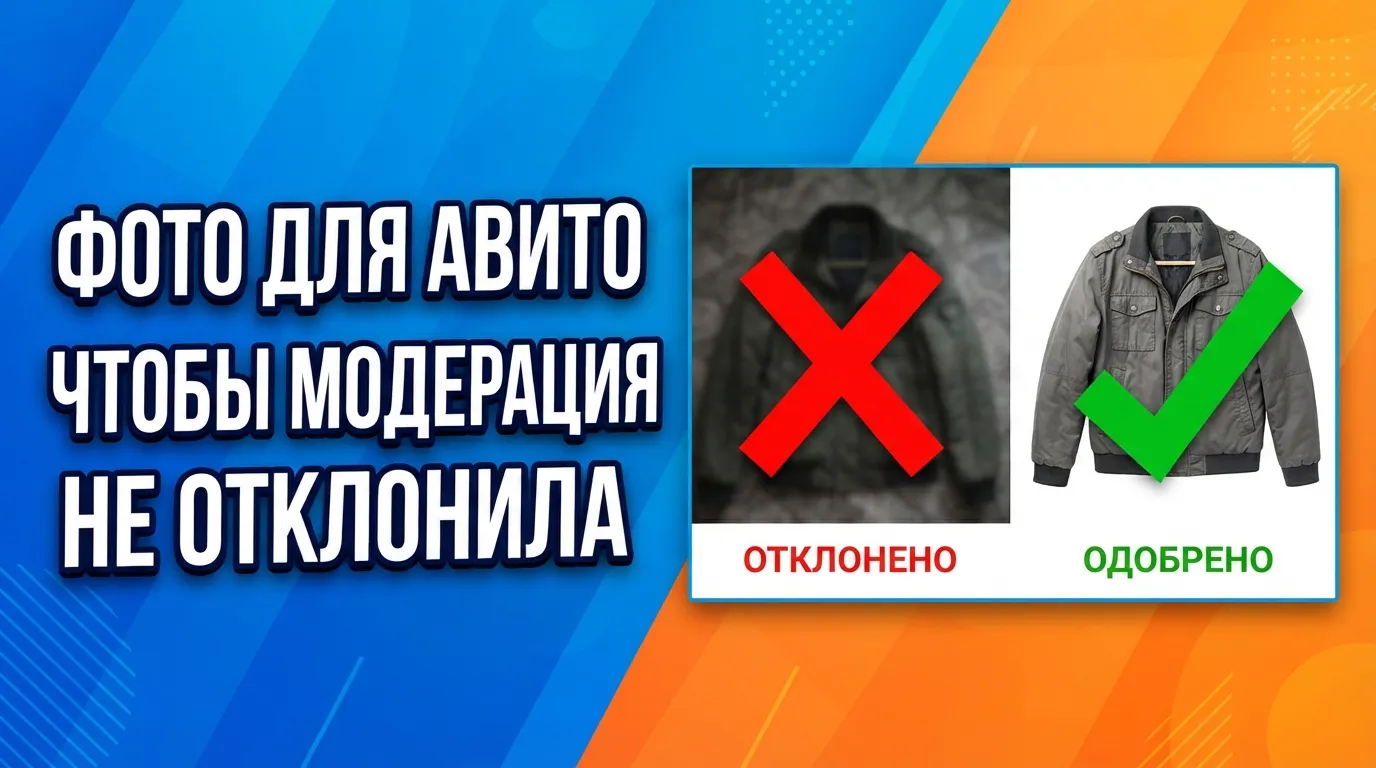 Инфографика и правила для фото на Авито: как оформить карточку без риска отклонения модерацией