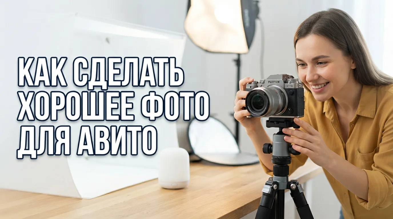Как правильно фотографировать товары для Авито: руководство по домашней и студийной съемке