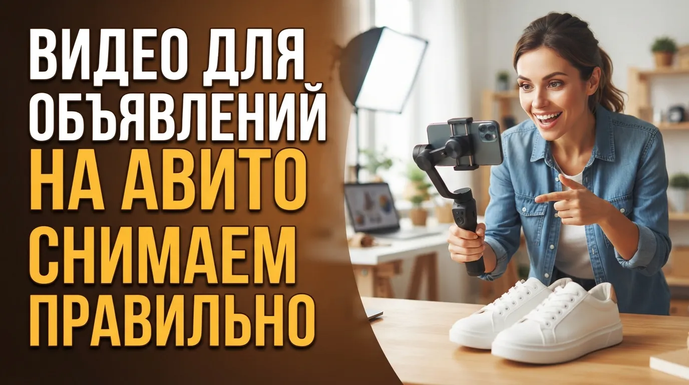 Как подготовить видеообзор для карточки товара на Авито: сценарий и технические параметры