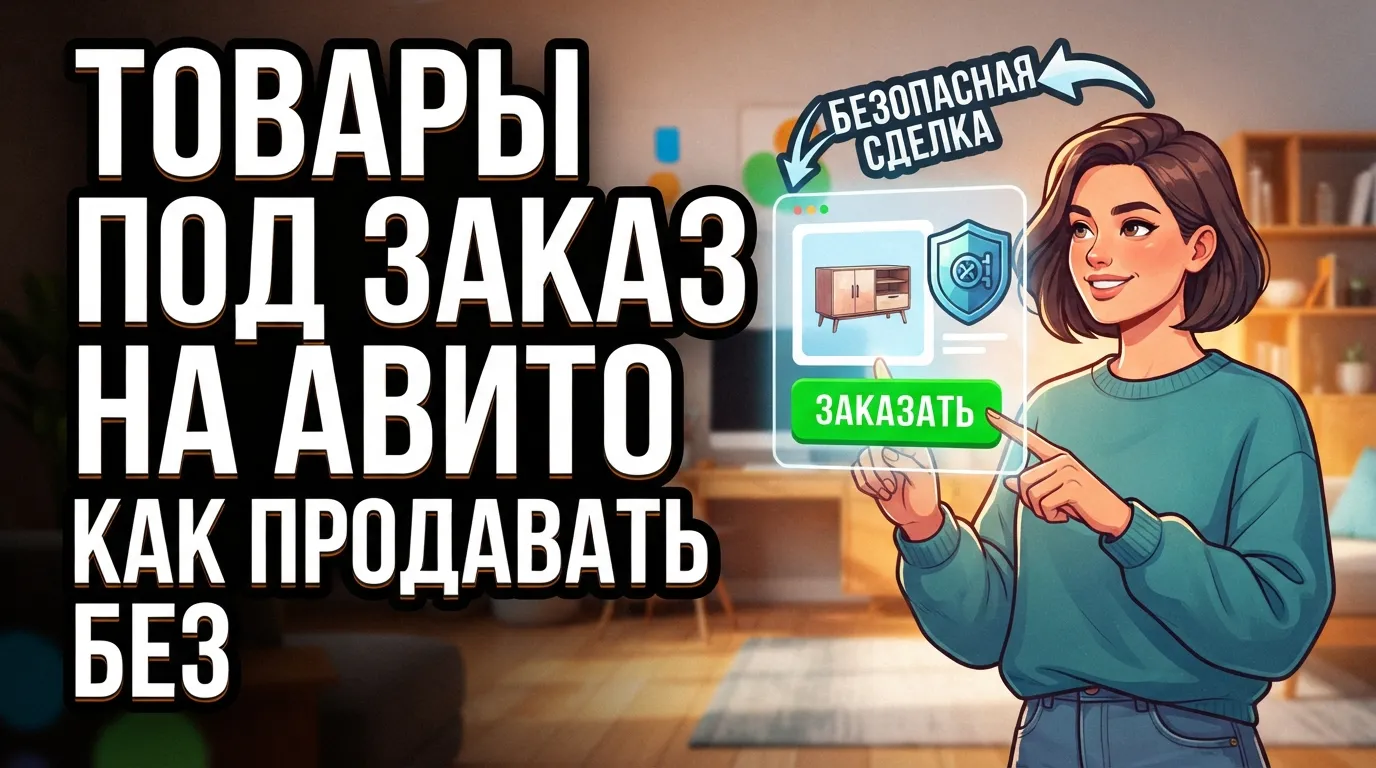 Как продавать товары под заказ на Авито: правила оформления и безопасность сделок