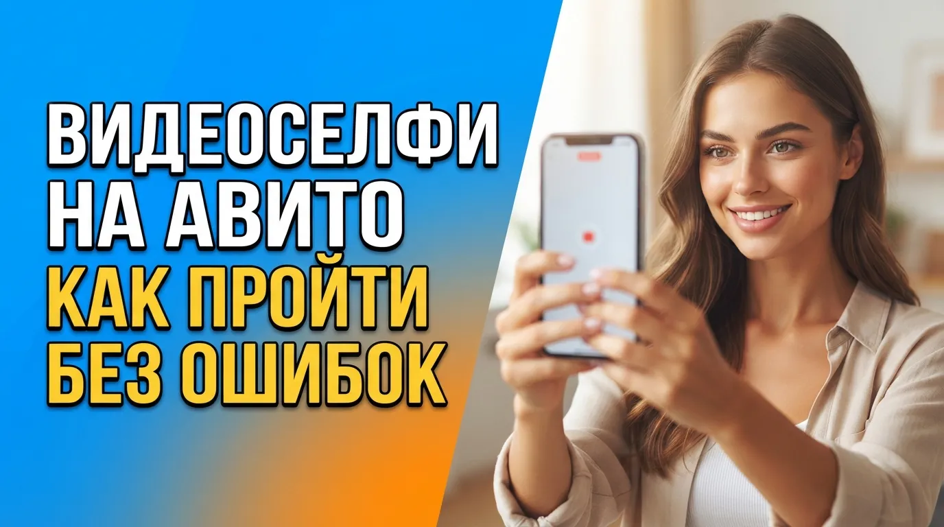 Как пройти проверку подлинности по видеоселфи на Авито: инструкция и частые ошибки
