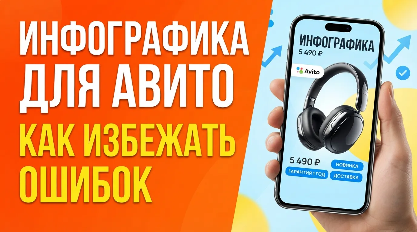 Как создавать инфографику для фото на Авито: правила оформления и типичные ошибки