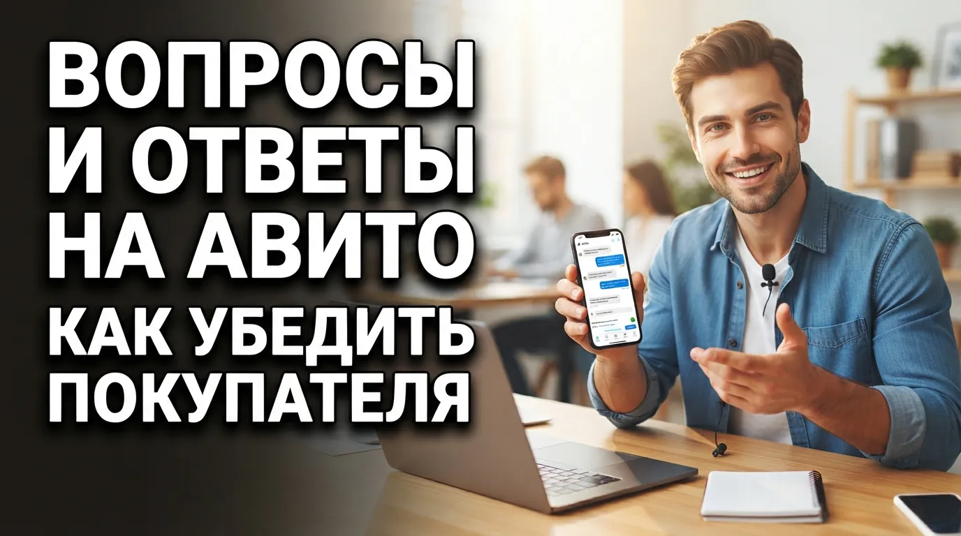 Как использовать блок вопросов и ответов на Авито для предпродажной консультации